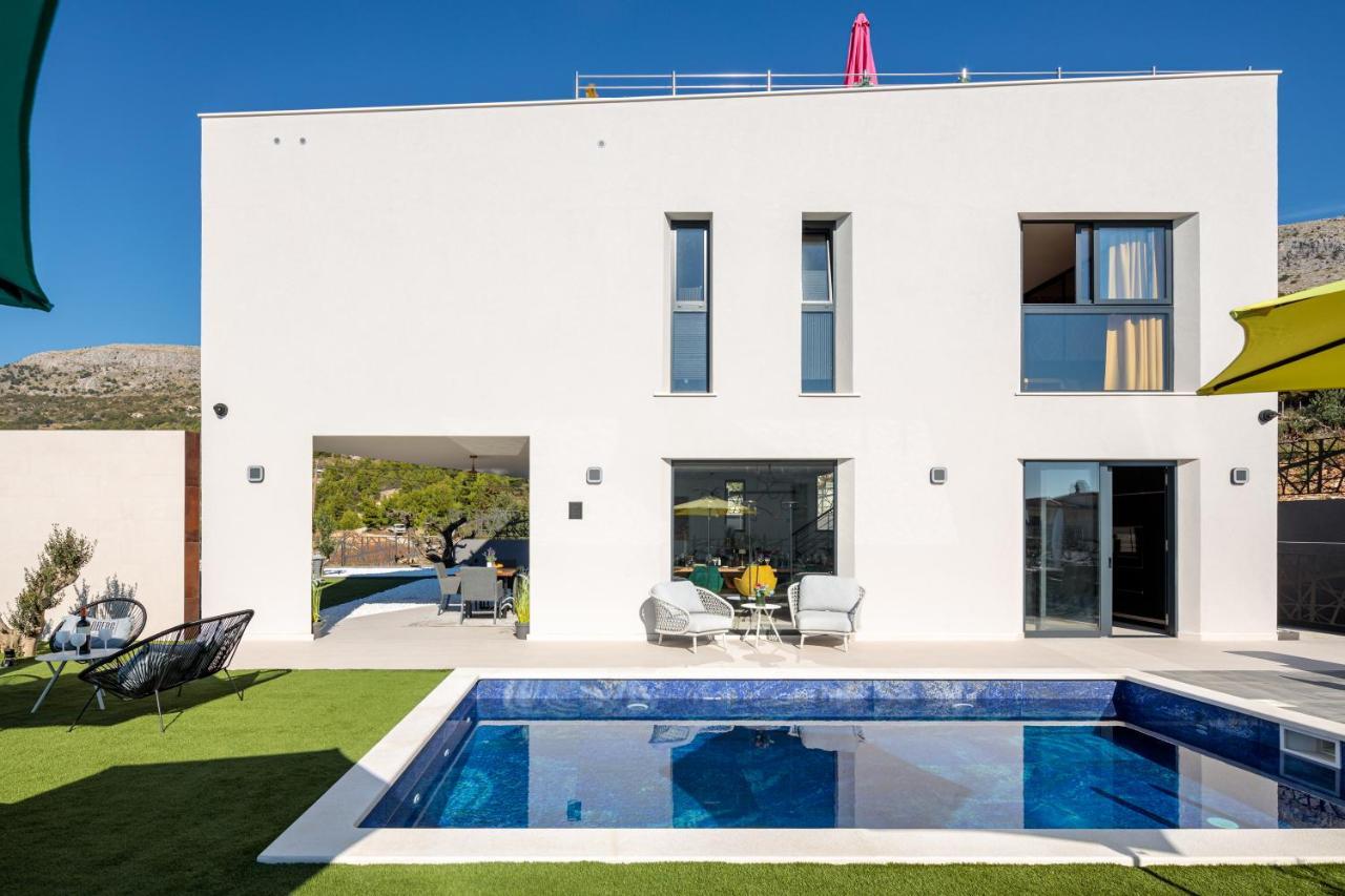 Luxury Villa Una Split ポドストラナ エクステリア 写真